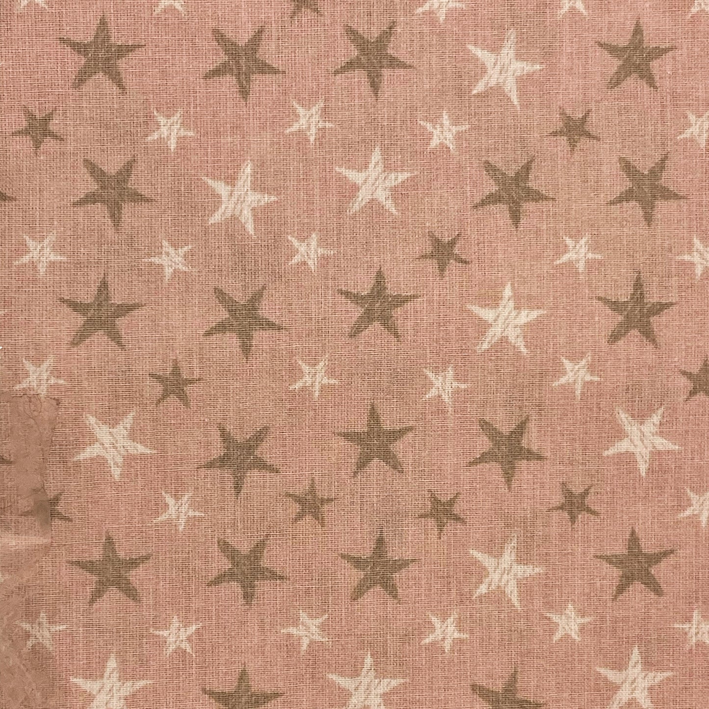 cotone stampato nouvelle - stelle in rosa - 6,50 eur mq