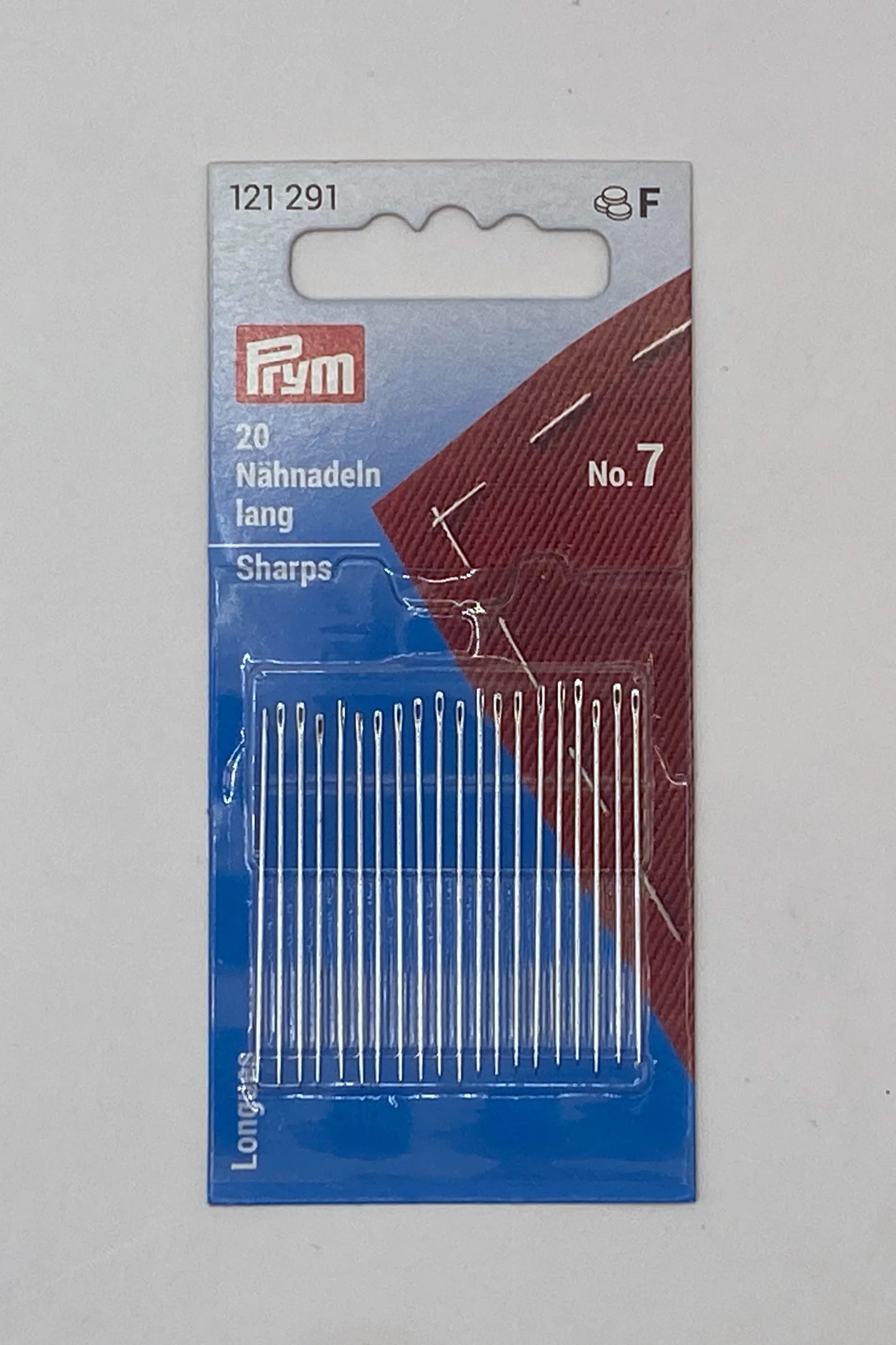 Aghi per cucire a mano Nr.7 - 0,70 x 38 mm con cruna oro