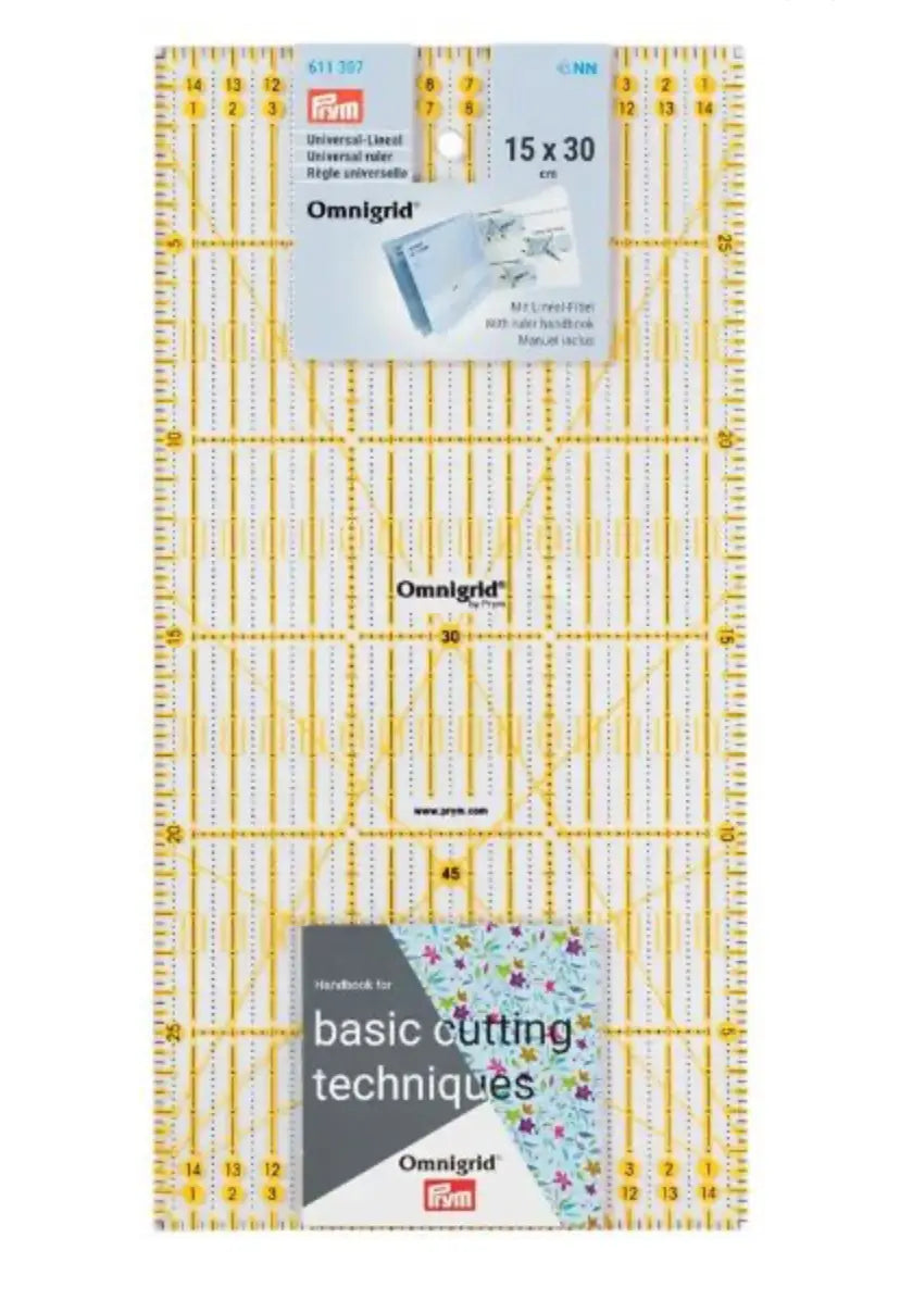 Regolo universale 15 x 30 cm Omnigrid - Prym