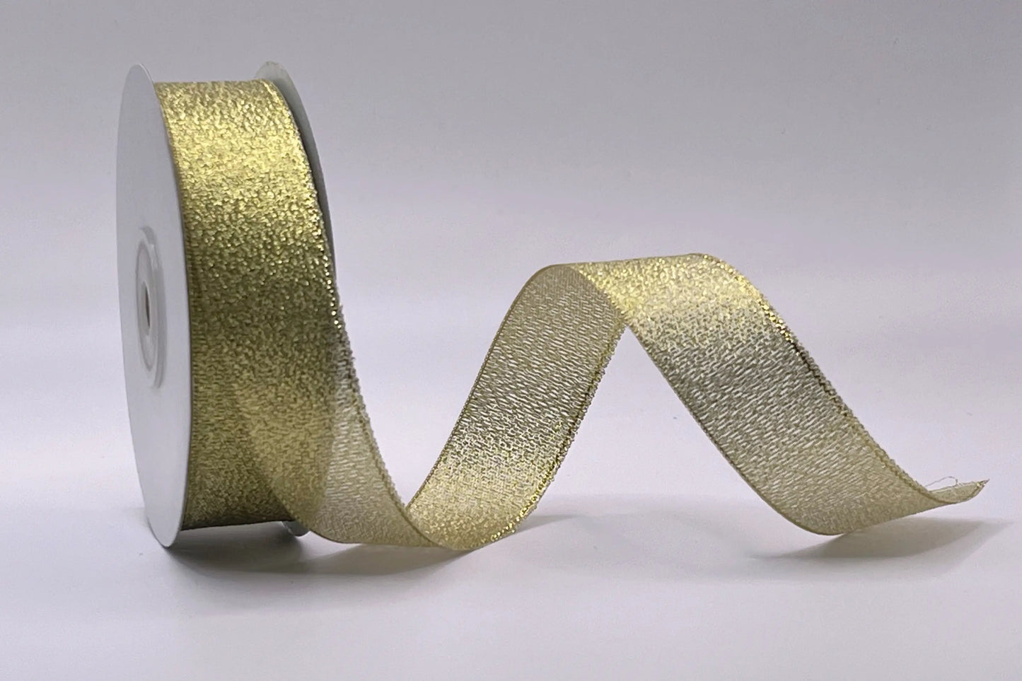 Nastro In Tessuto Laminato Effetto Glitter Per Decorazioni 25mm