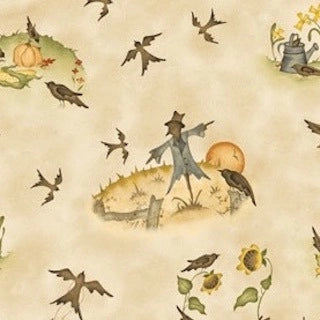 Tessuto Americano Collezione Jacquelin Paton per Halloween 100% cotone h 110 - € 18,00/mt