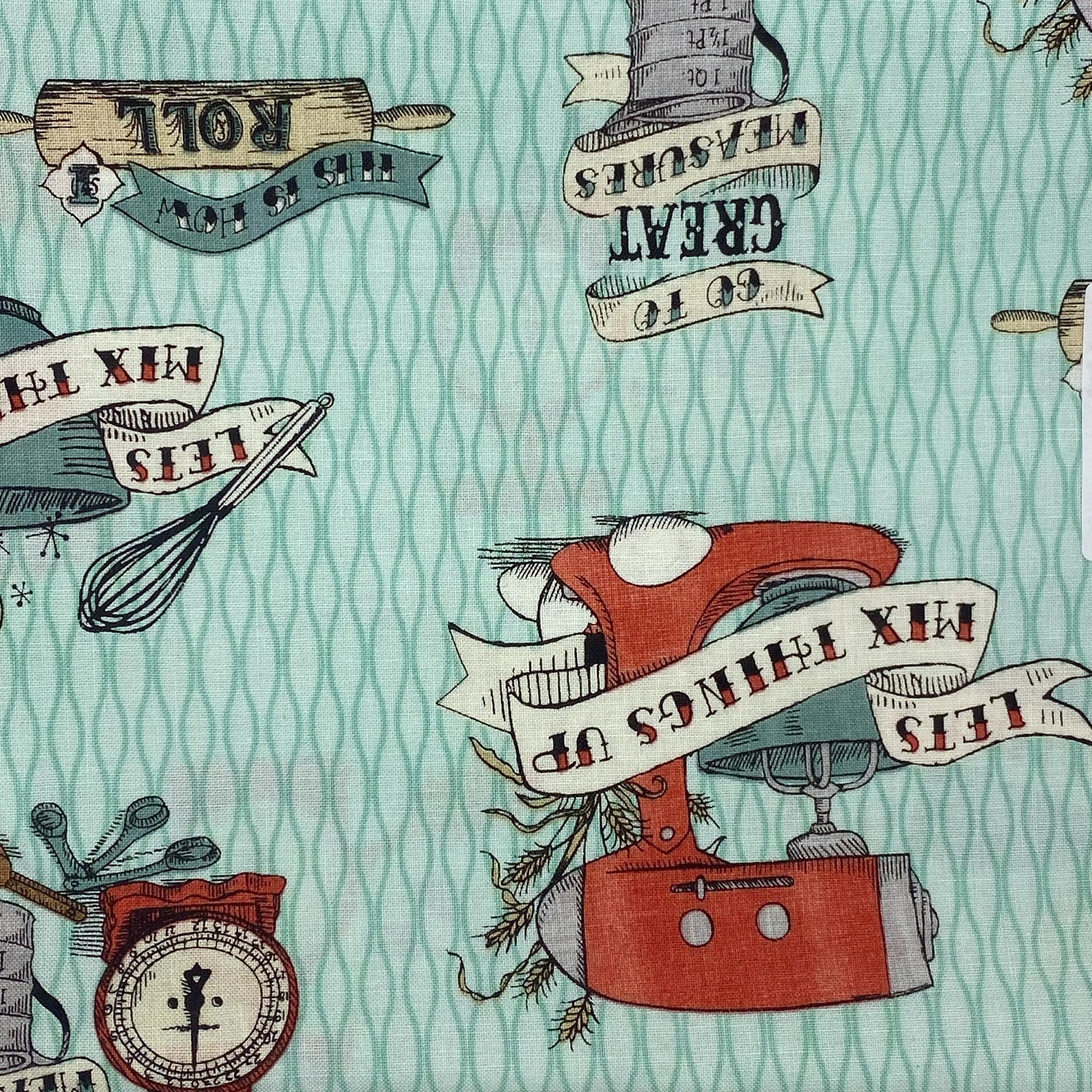 Tessuto Americano In the Kitchen 100% cotone h 110 - € 18,00/mt