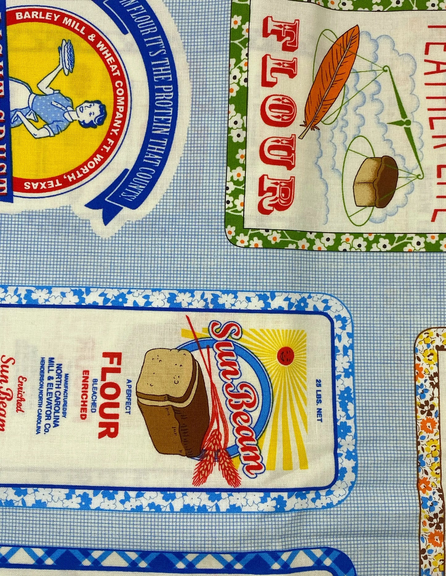 Tessuto Americano Floursack 100% cotone h 110 - € 18,00/mt