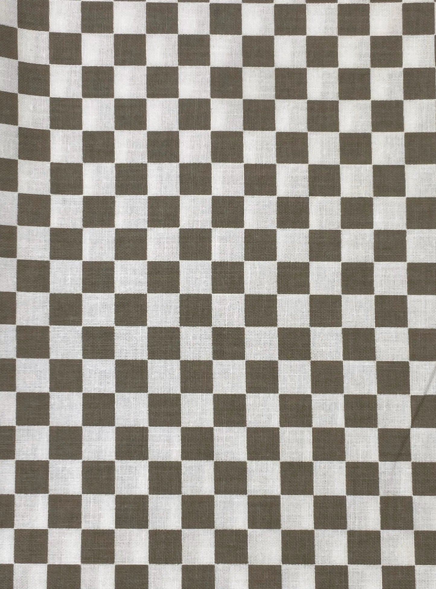 Tessuto Americano Maude Asbury quadrettato grigio 100% cotone h 110 - 18,00€/mt