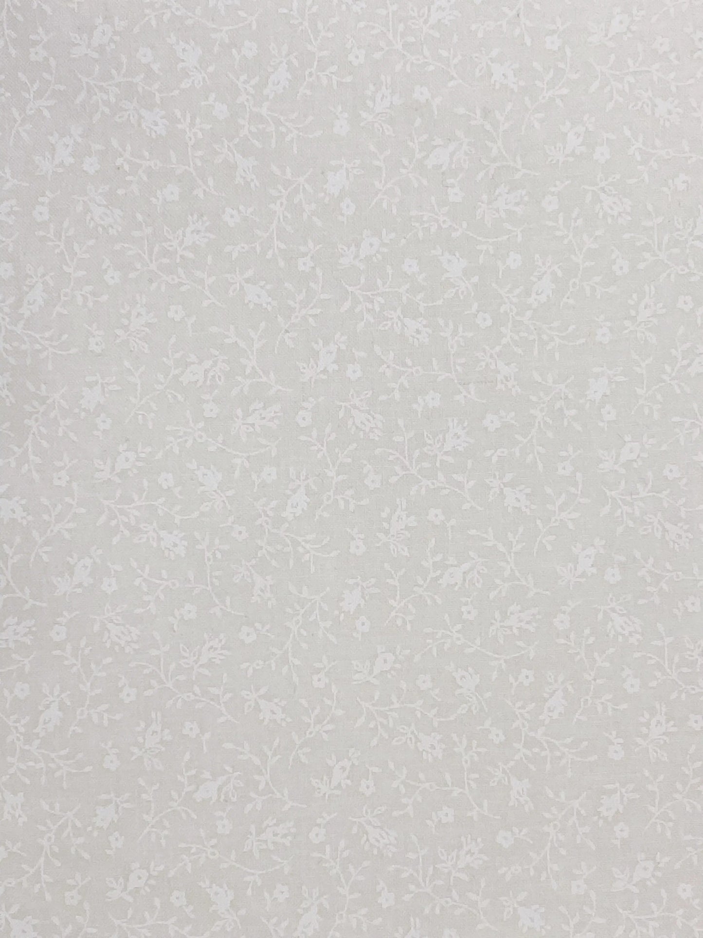 Tessuto Americano bianco a fiori piccoli 100% cotone h 110 - 20,00€/mt