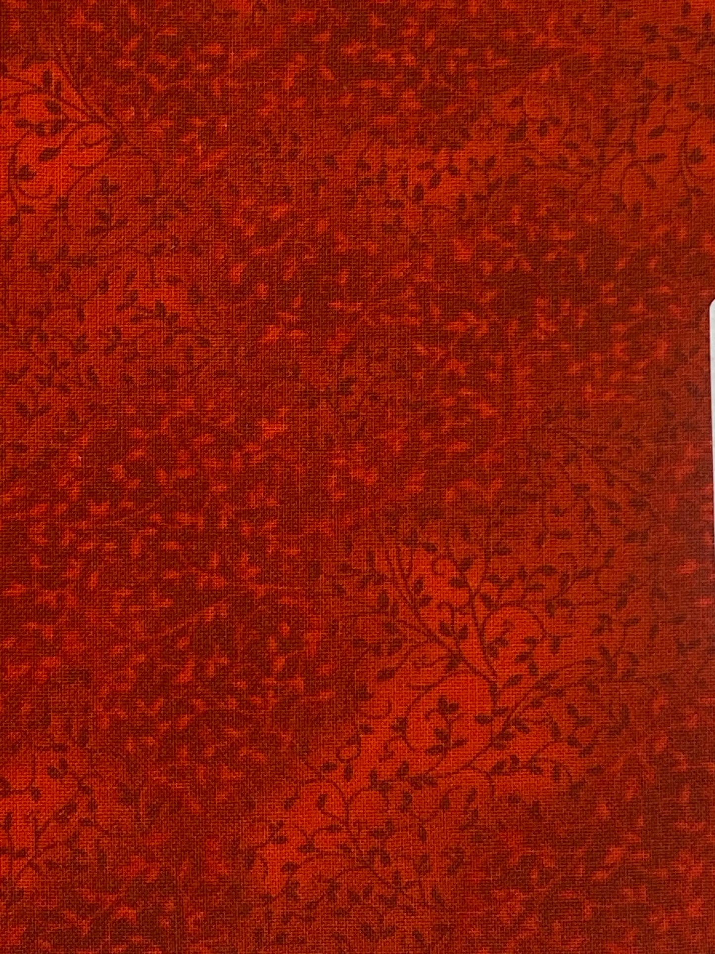 Tessuto Americano Basic Twist rosso mattone 100% cotone h 110 - 20,00€/mt