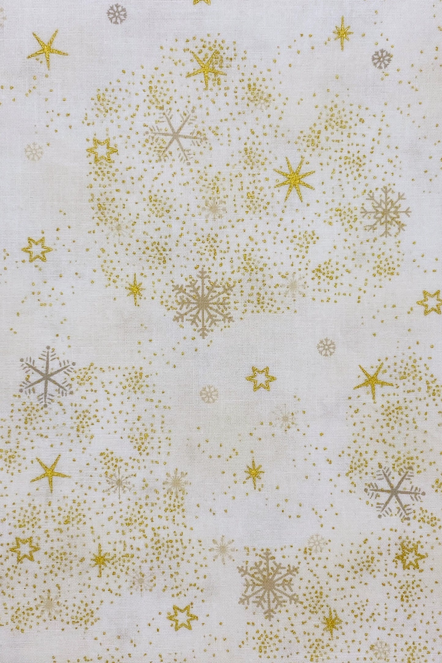 Tessuto Americano Frosty Snowflake - 100% cotone - h 110 - € 21,50/metro