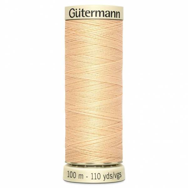 Filo Gutermann Cucitutto 100% Poliestere - Albicocca chiaro cod 6