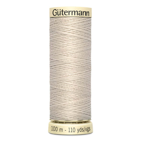 Filo Gutermann Cucitutto 100% Poliestere - Beige neutro cod 299