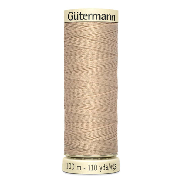 Filo Gutermann Cucitutto 100% Poliestere - Biscotto chiaro cod 186
