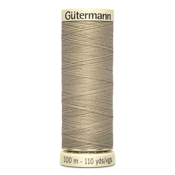 Filo Gutermann Cucitutto 100% Poliestere - Grigio beige cod 131