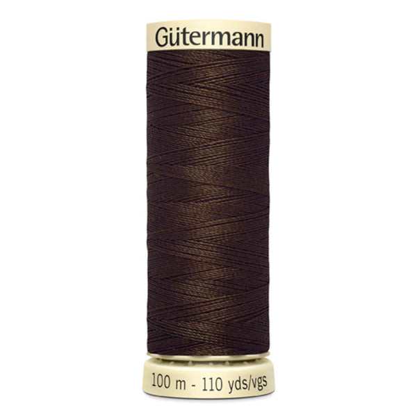 Filo Gutermann Cucitutto 100% Poliestere - Marrone sottobosco cod 406