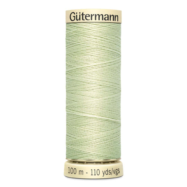 Filo Gutermann Cucitutto 100% Poliestere - Verde pastello chiarissimo cod 818