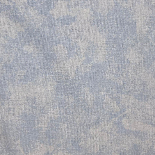 cotone stampato nouvelle - melange in azzurro 6,50 eur mq