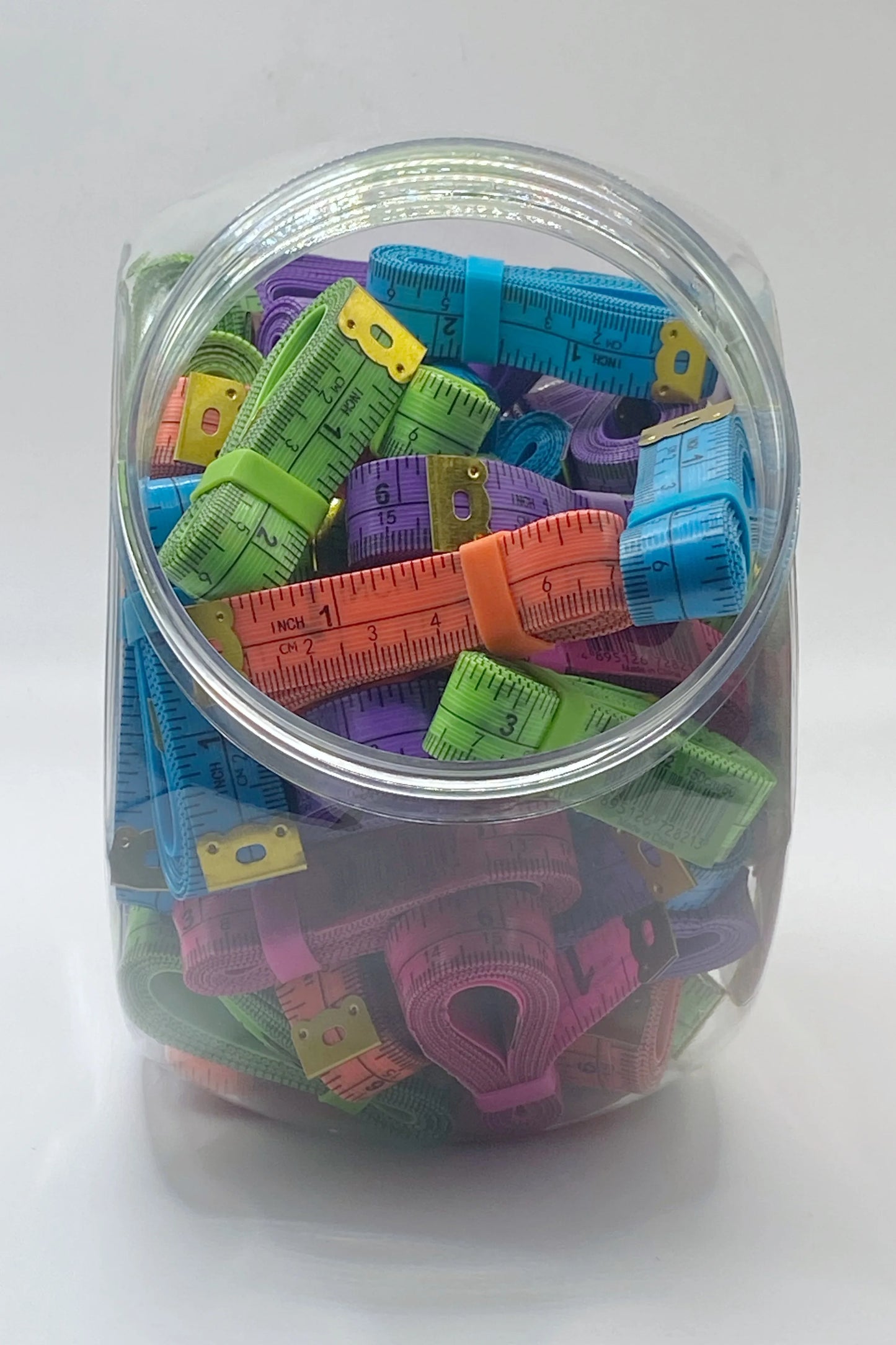 Metro da sarto colorato da 150 cm in gomma - Disponibili diversi colori