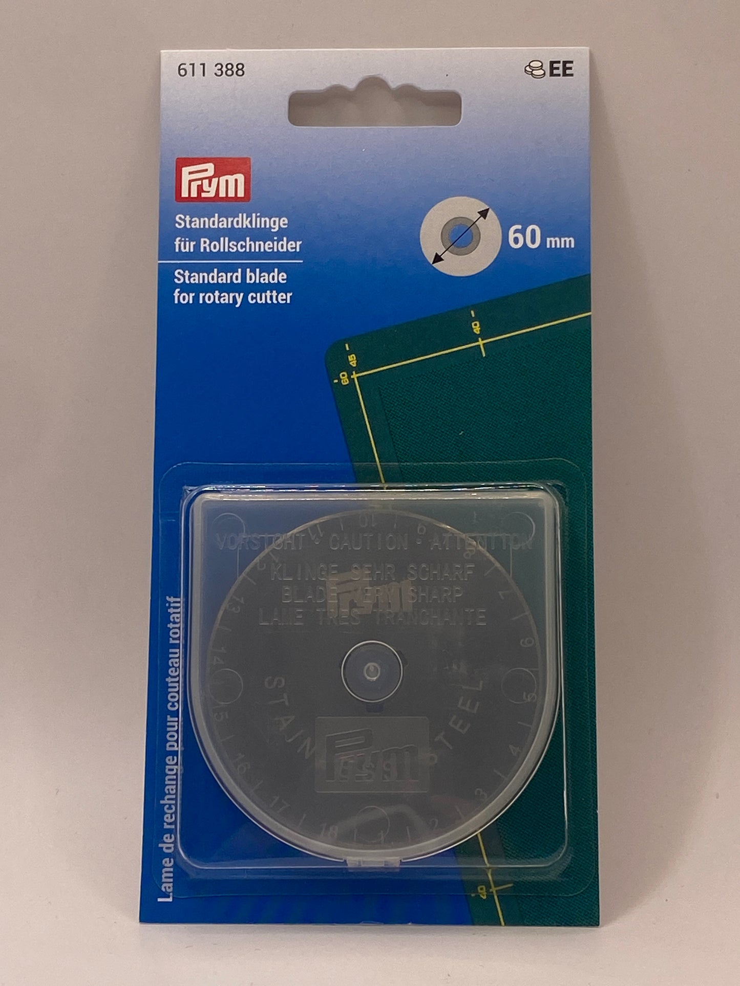 Lama Ricambio Ø 60 mm per Taglierina Rotativa Jumbo Prym - 100% Acciaio Inossidabile