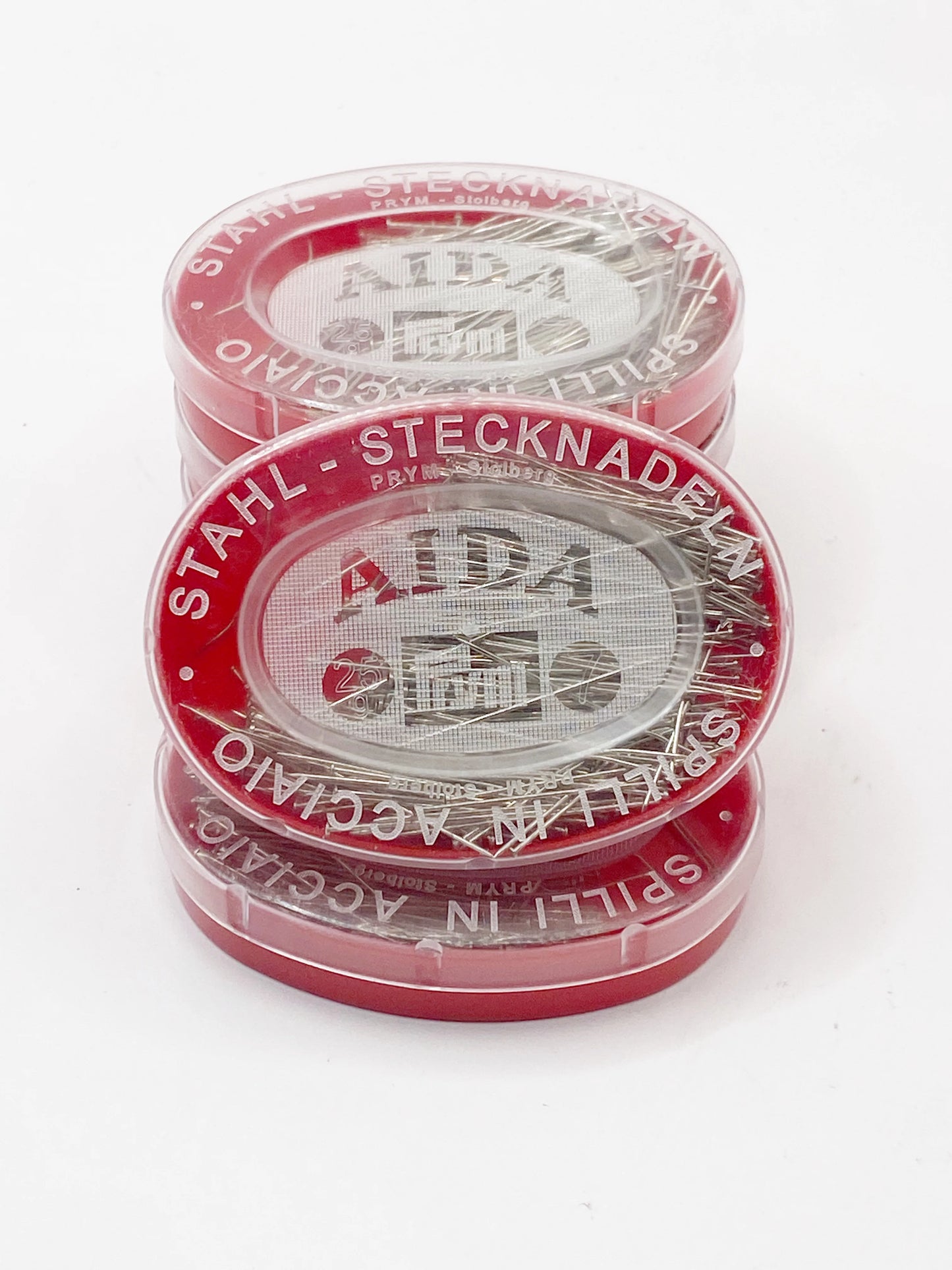 Spilli per sarte argento - Misura 0,60 x 32 mm - 100% Acciaio