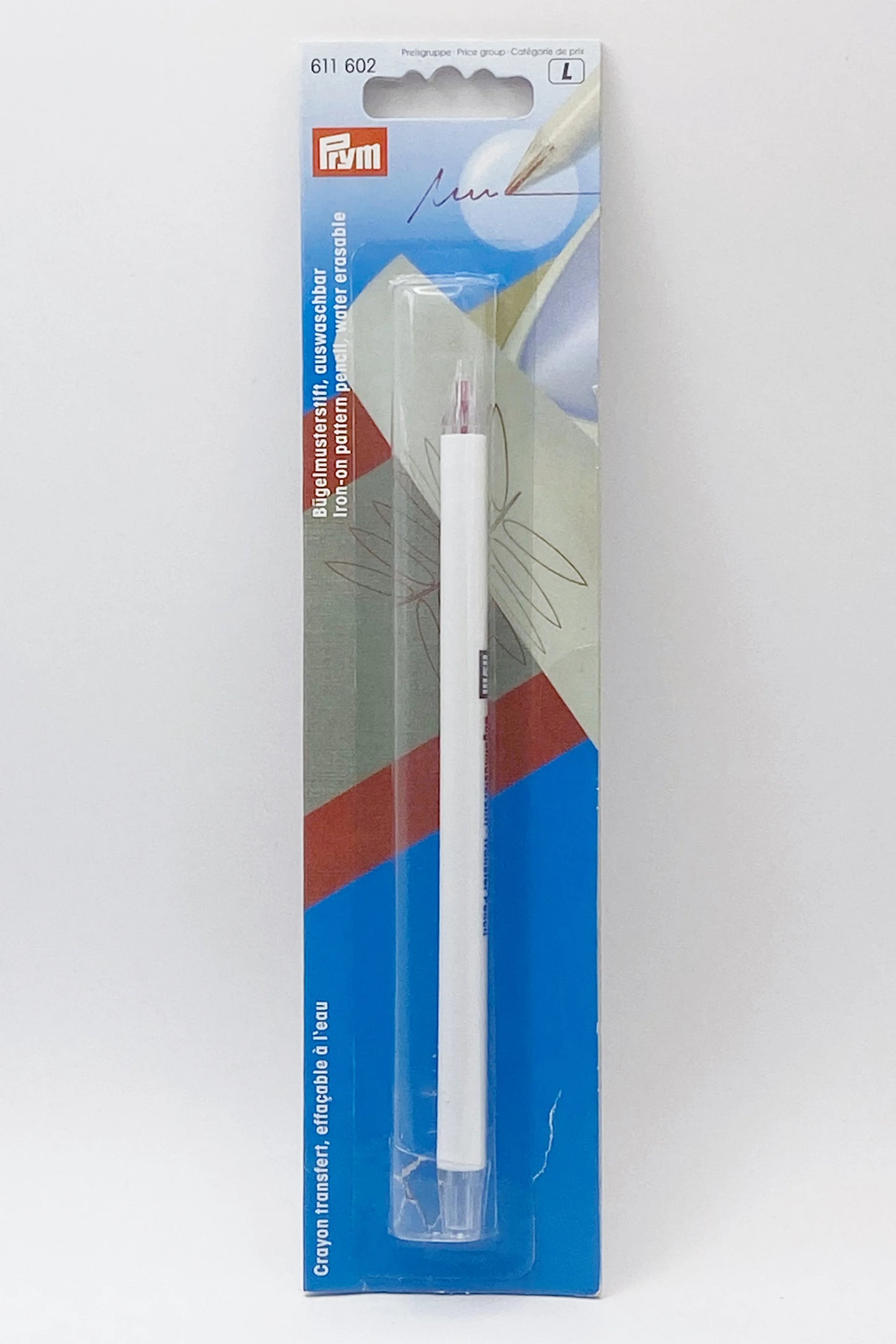 Matita lavabile per motivi termoadesivi