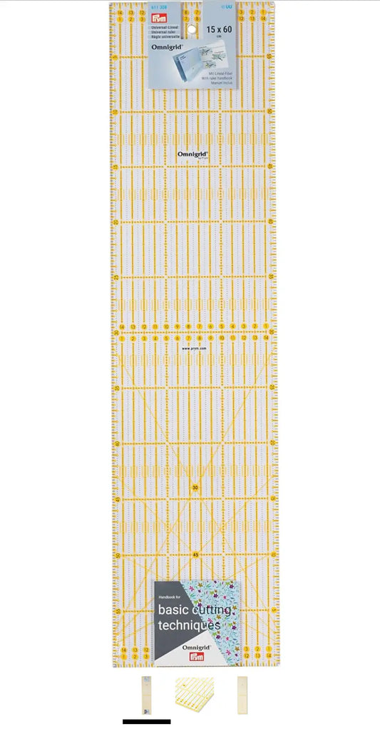 Regolo universale 15 x 60 cm Omnigrid – Prym