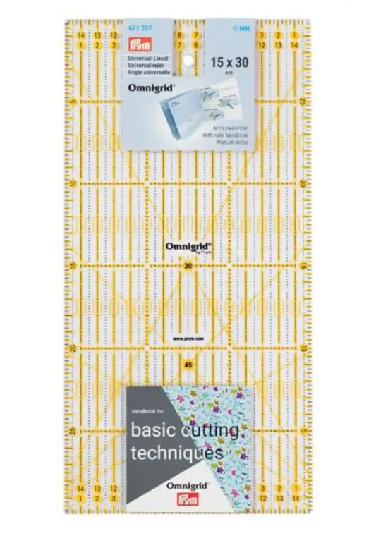 Regolo universale 15 x 30 cm Omnigrid - Prym
