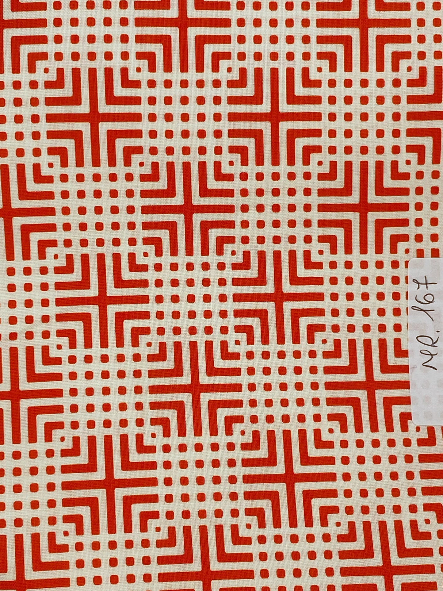 Tessuto Americano Fantasia Geometrica - 100% cotone - h 110 - € 18,00/metro