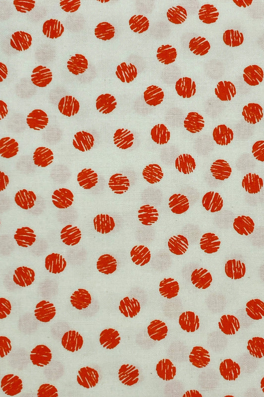 Tessuto Americano Pois di StudioeFabrics - 100% cotone - h 110 - € 18,00/metro