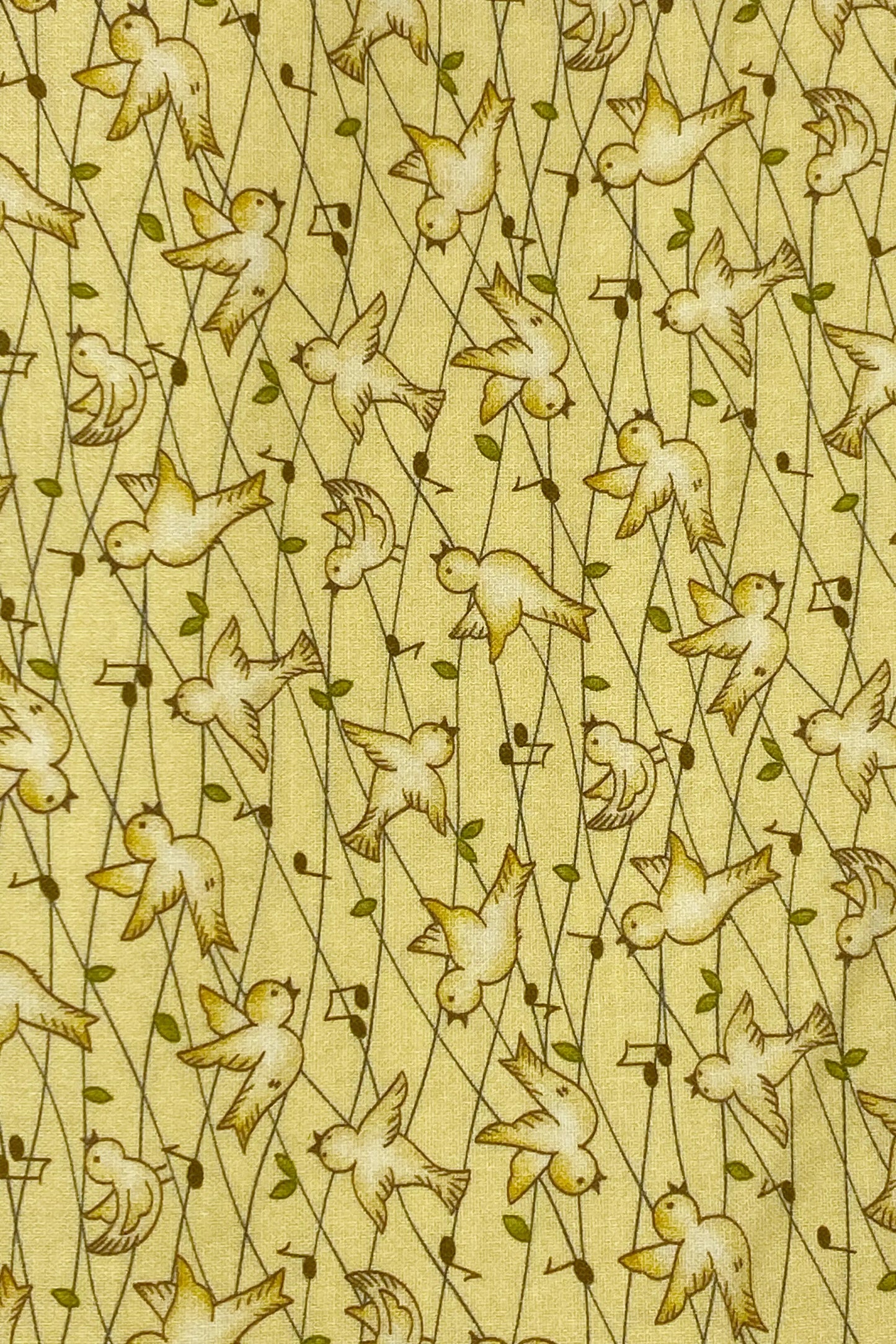 Tessuto Americano Nature's Choir - 100% cotone - h 110 - € 18,00/metro