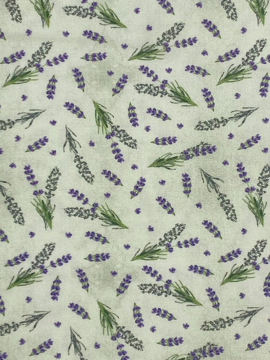 Tessuto Americano Herbs and Flowers 100% cotone h 110 - 18,00€/mt