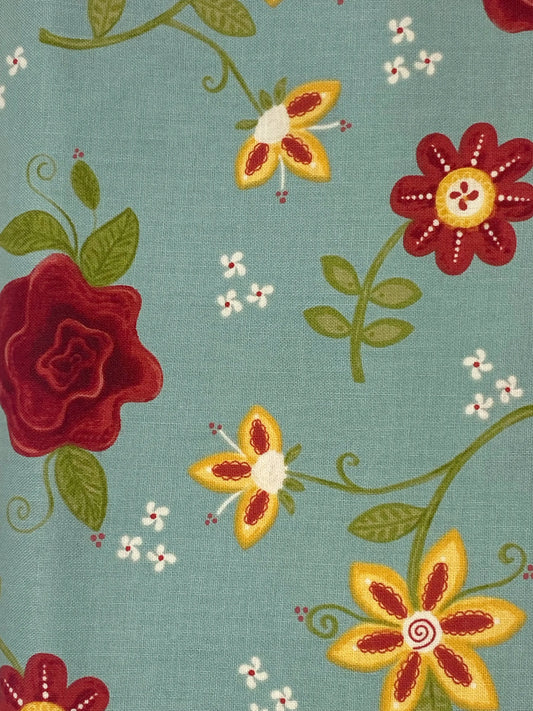 Tessuto Americano Rebel Roses 100%cotone h 110 - 18,00€/mt
