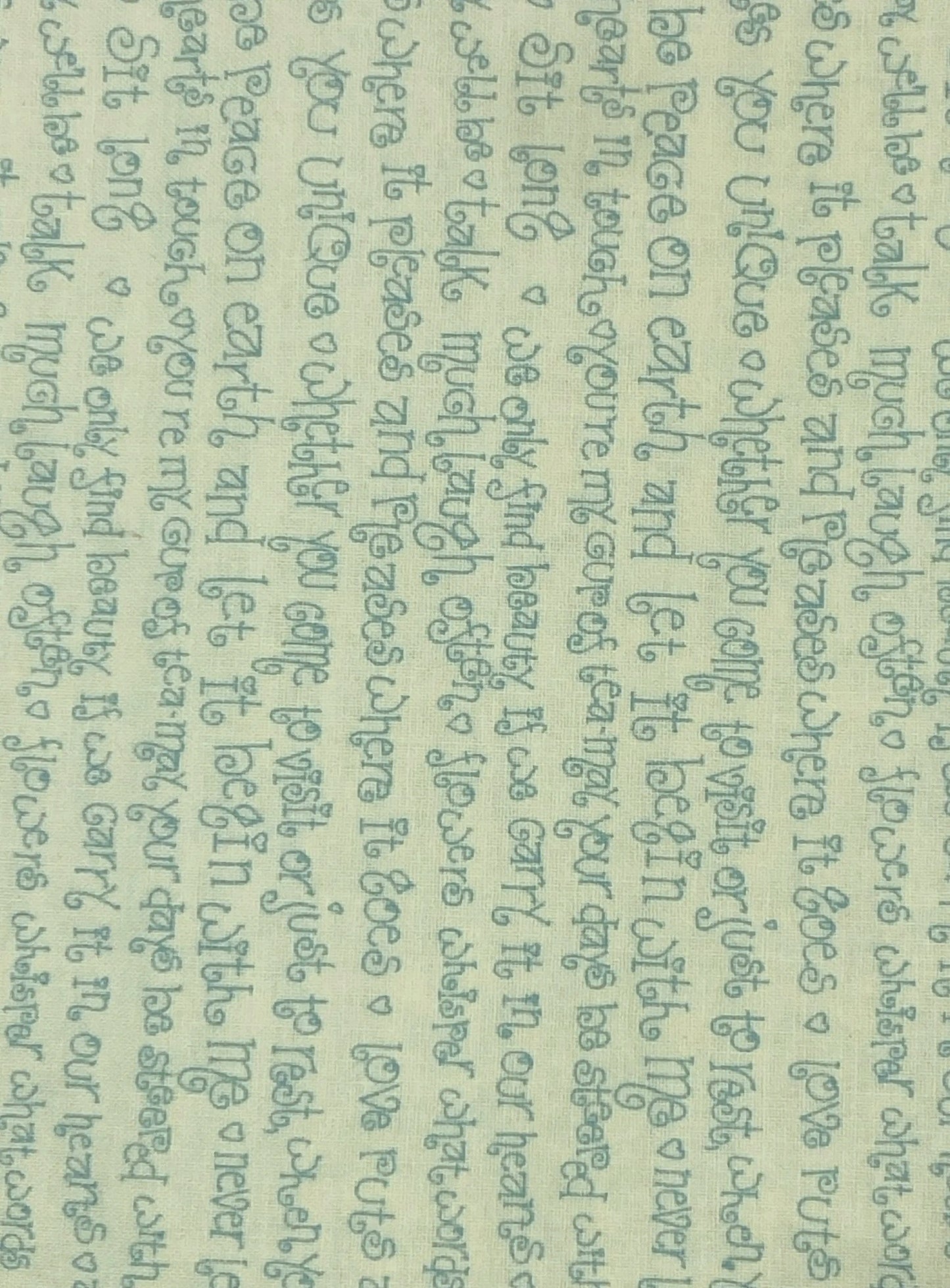 Tessuto Americano Nice People Nice of Hugs'n Kisses 100% cotone h 110 - 18,00€/mt