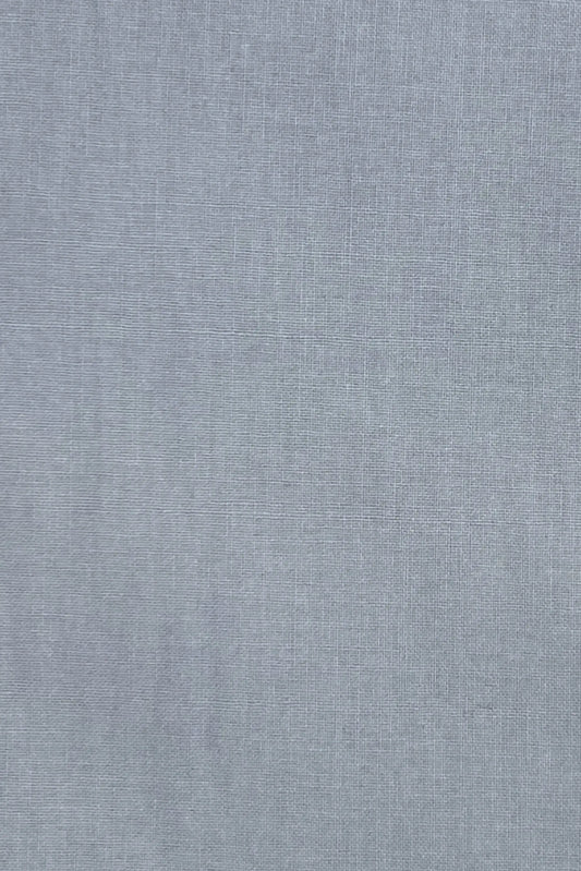 Tessuto in cotone azzurro polvere un fondo 100% cotone h 110 - 14,00€/mt