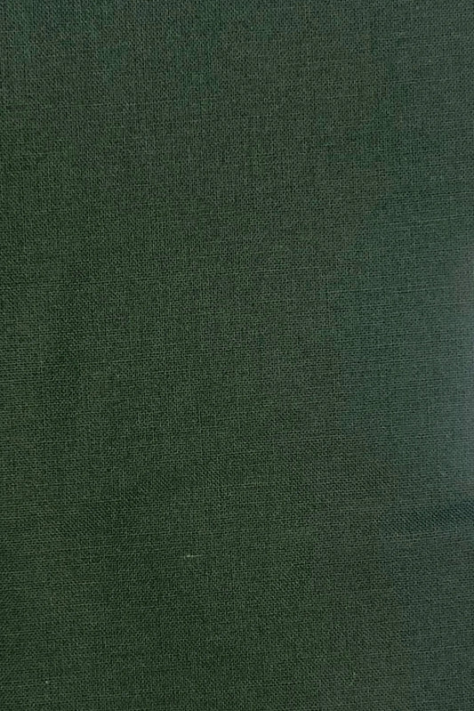 Tessuto in cotone tela Verde scuro 100% cotone h 110 - 18,00€/mt