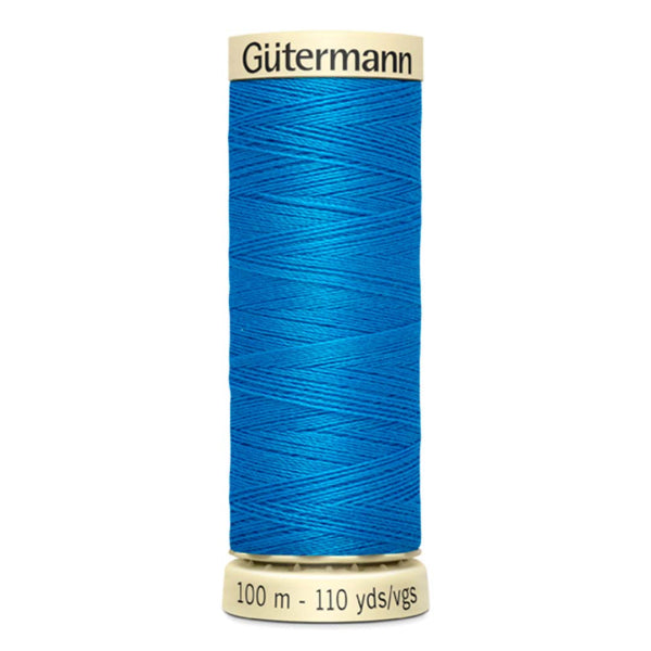 Filo Gutermann Cucitutto 100% Poliestere - Azzurro elettrico cod 386