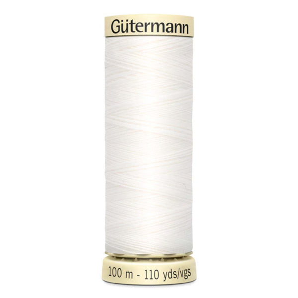 Filo Gutermann Cucitutto 100% Poliestere - Bianco cod 800