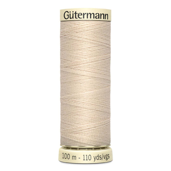 Filo Gutermann Cucitutto 100% Poliestere - Biscotto chiarissimo cod 169