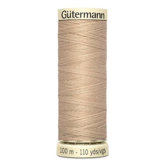 Filo Gutermann Cucitutto 100% Poliestere - Biscotto chiaro cod 186