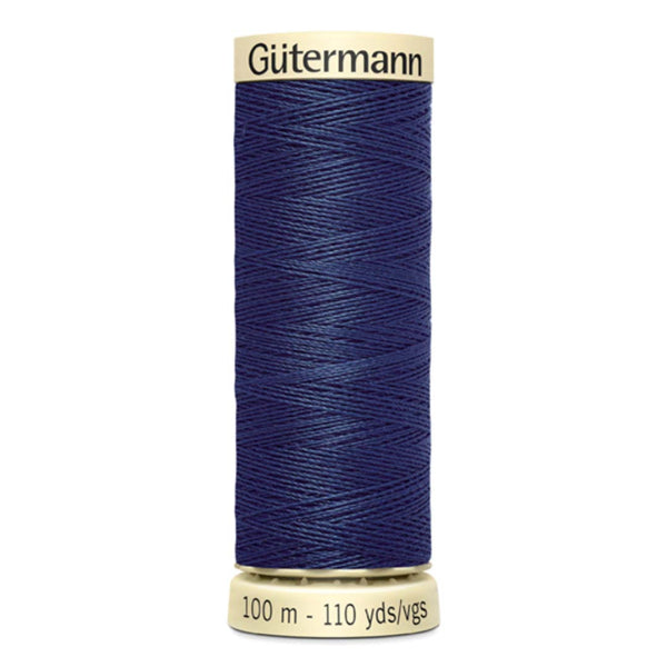 Filo Gutermann Cucitutto 100% Poliestere - Blu profondo cod 537