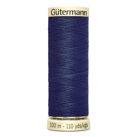 Filo Gutermann Cucitutto 100% Poliestere - Blu profondo cod 537
