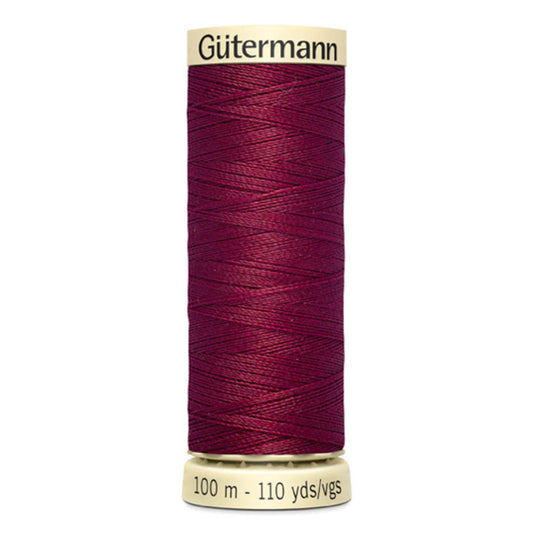 Filo Gutermann Cucitutto 100% Poliestere - Bordeaux rosso cod 375