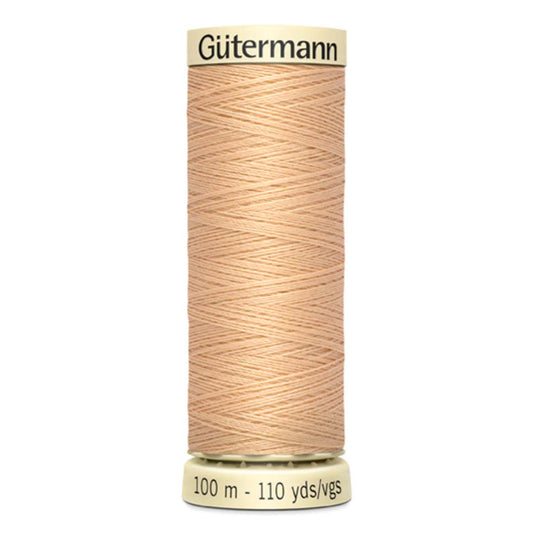Filo Gutermann Cucitutto 100% Poliestere - Crema cod 421