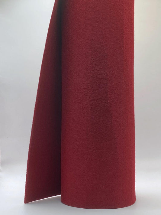 feltro rosso scuro 3mm
