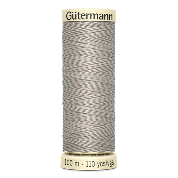 Filo Gutermann Cucitutto 100% Poliestere - Grigio fumo chiaro cod 118