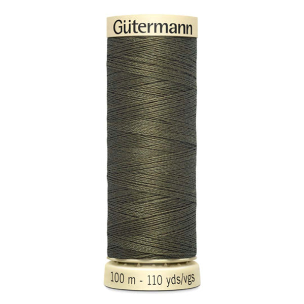 Filo Gutermann Cucitutto 100% Poliestere - Grigio verde cod 676