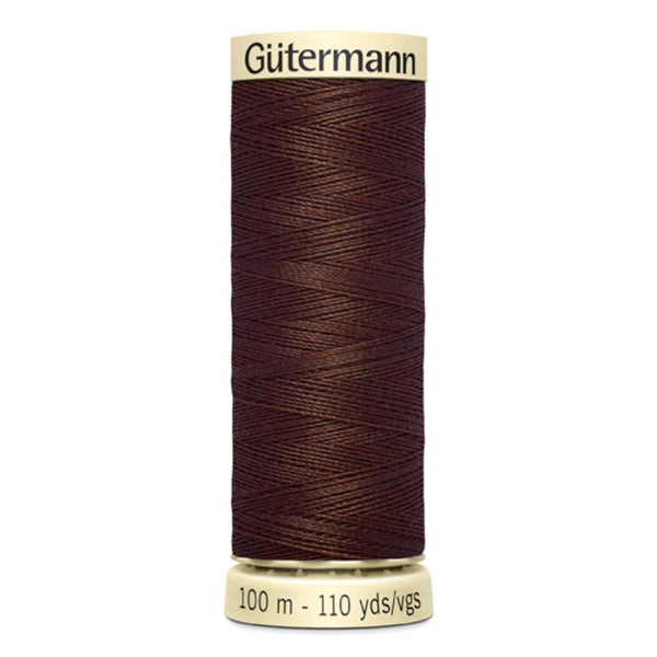 Filo Gutermann Cucitutto 100% Poliestere - Marrone cacao cod 694