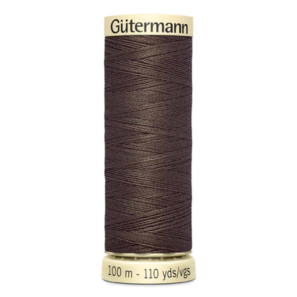 Filo Gutermann Cucitutto 100% Poliestere - Marrone glacè cod 480