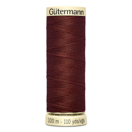 Filo Gutermann Cucitutto 100% Poliestere - Marrone rosso cod 230