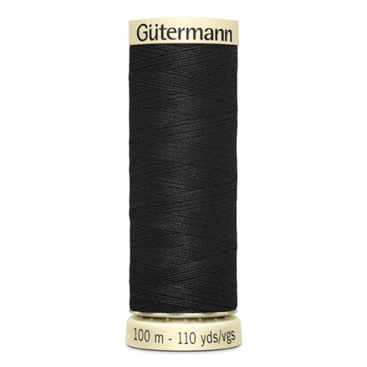 Filo Gutermann Cucitutto 100% Poliestere - Nero cod 000