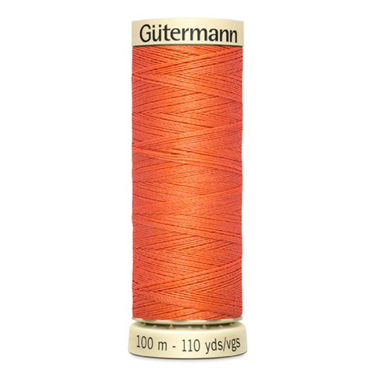 Filo Gutermann Cucitutto 100% Poliestere - Pesca arancio cod 895