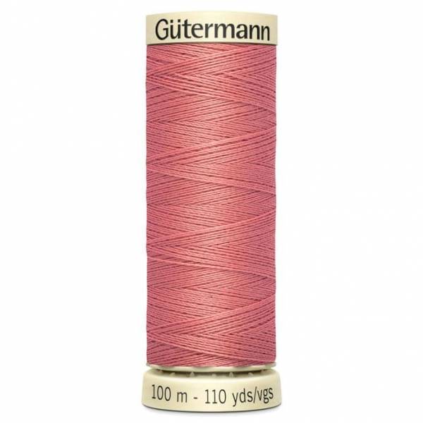 Filo Gutermann Cucitutto 100% Poliestere - Rosa vintage cod 80