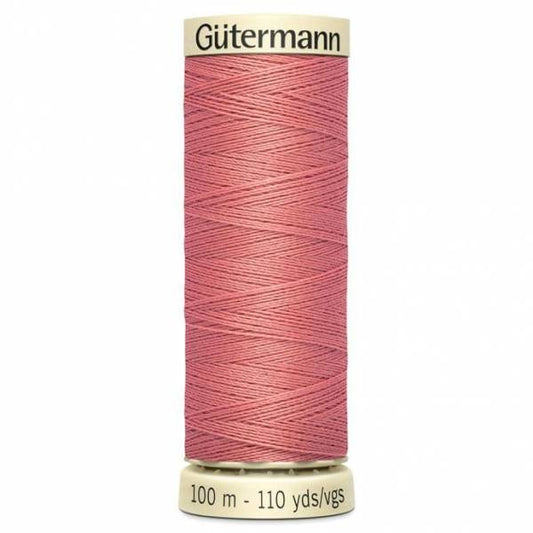 Filo Gutermann Cucitutto 100% Poliestere - Rosa vintage cod 80